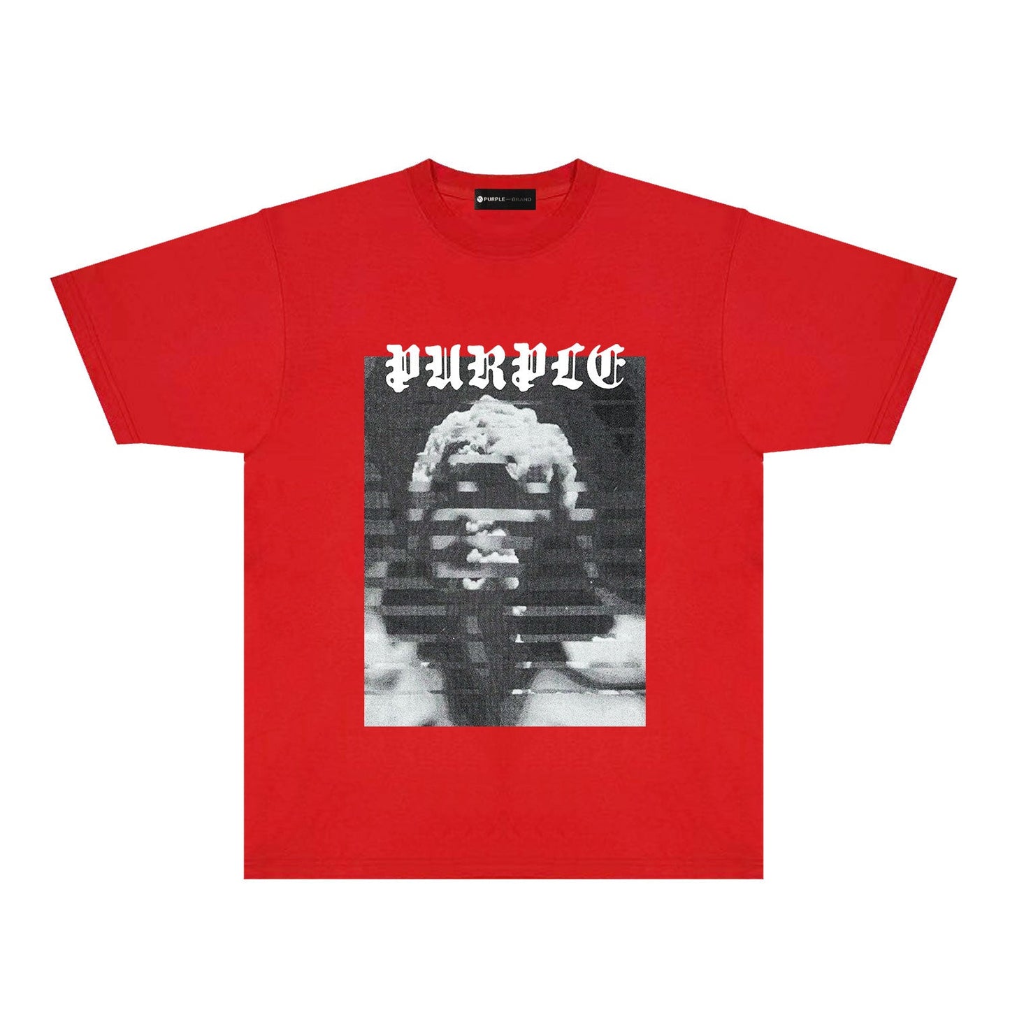 紫色の新しいTシャツ PUR120#