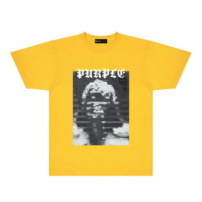 紫色の新しいTシャツ PUR120#