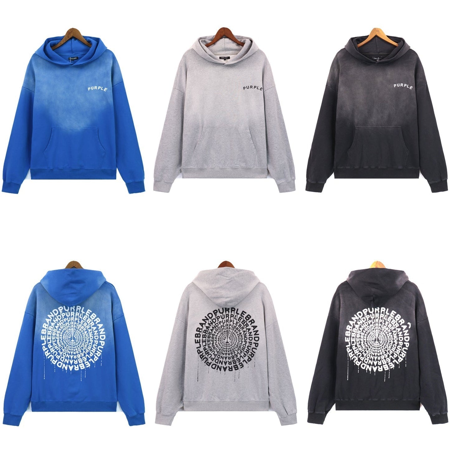 パープル  新パーカー 5962