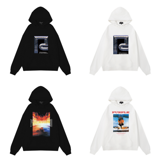 パープルの新しいフーディー 997