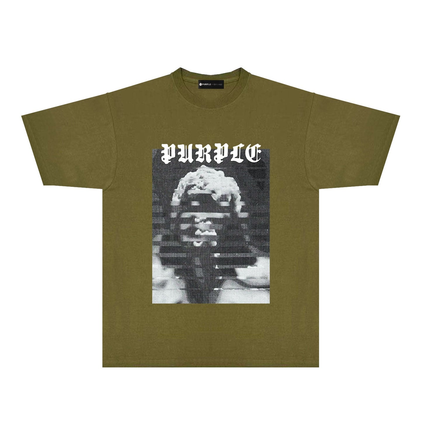 紫色の新しいTシャツ PUR120#