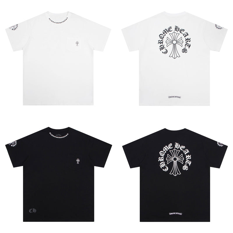 Chrome Hearts ネックロゴTシャツ K6022