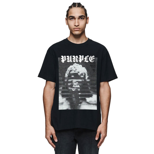 紫色の新しいTシャツ PUR120#