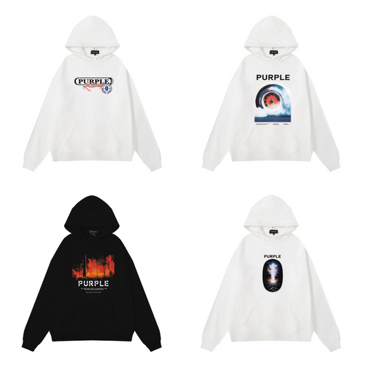 パープル ニューフーディ 999