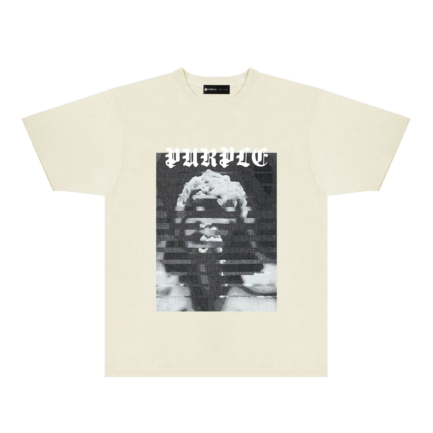 紫色の新しいTシャツ PUR120#