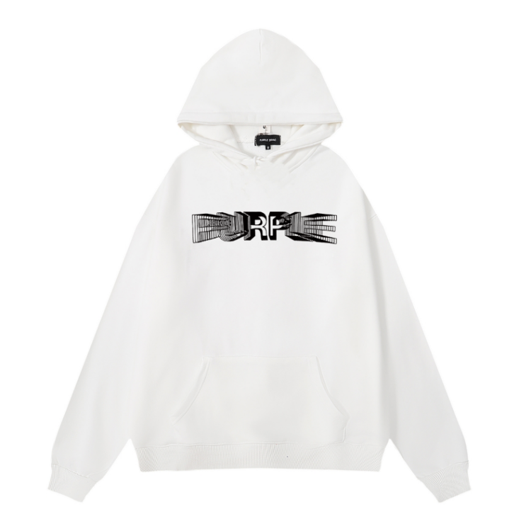 紫色の新しいフーディー989