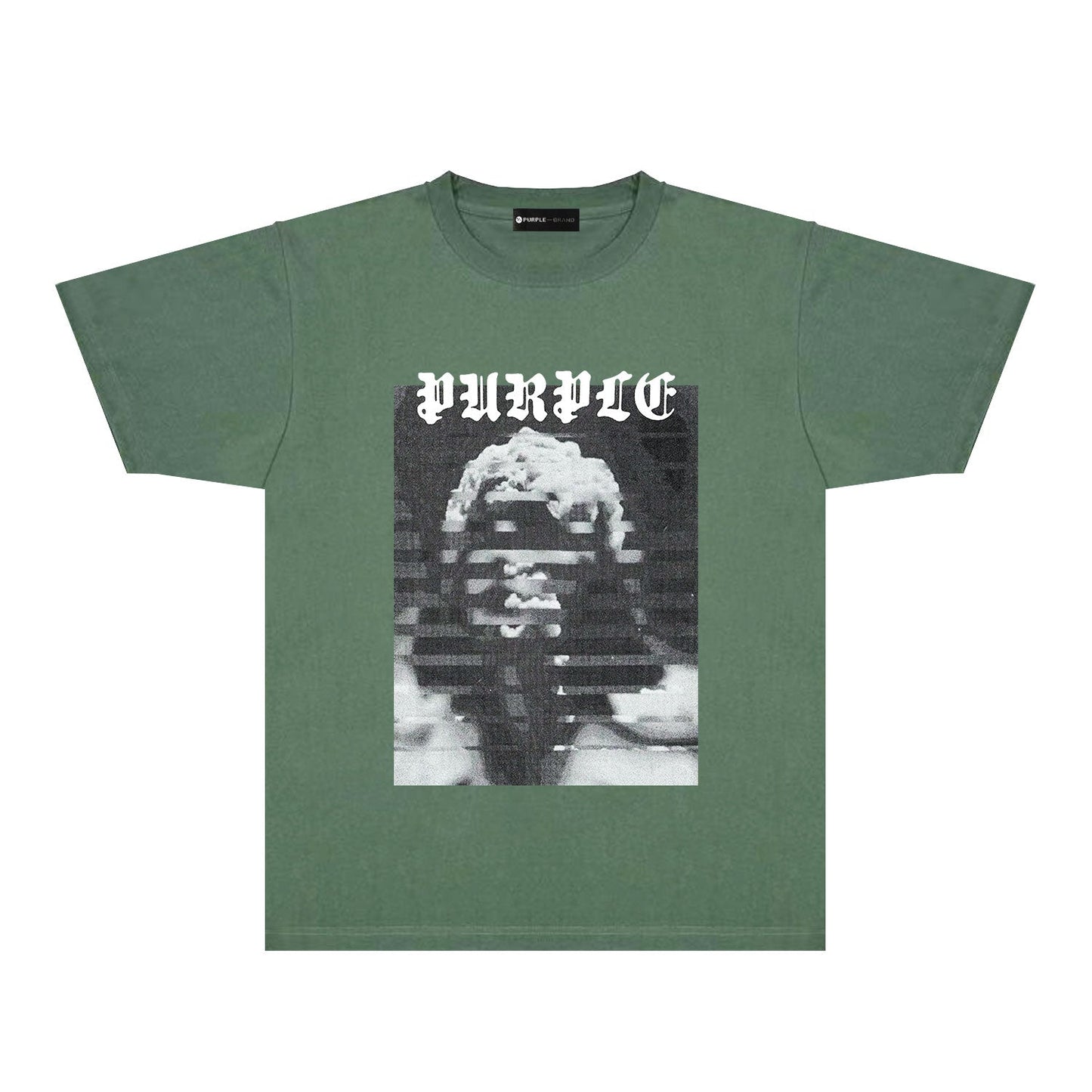 紫色の新しいTシャツ PUR120#