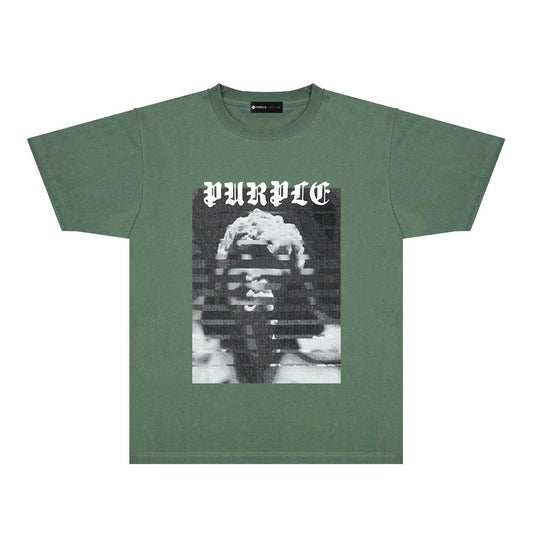 紫色の新しいTシャツ PUR120#