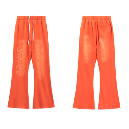 パープルの新品パーカー上下セット 5965