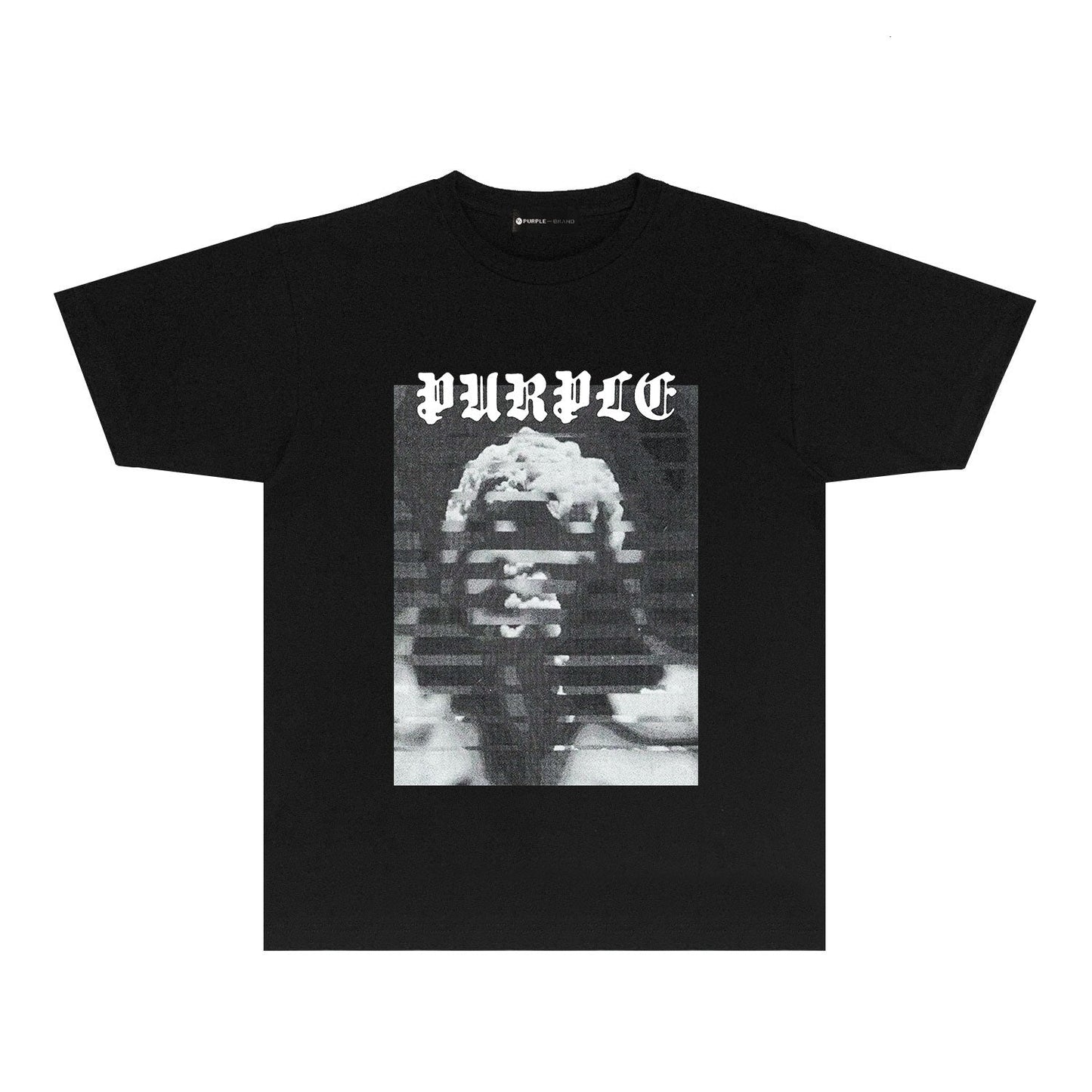 紫色の新しいTシャツ PUR120#