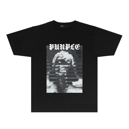 紫色の新しいTシャツ PUR120#