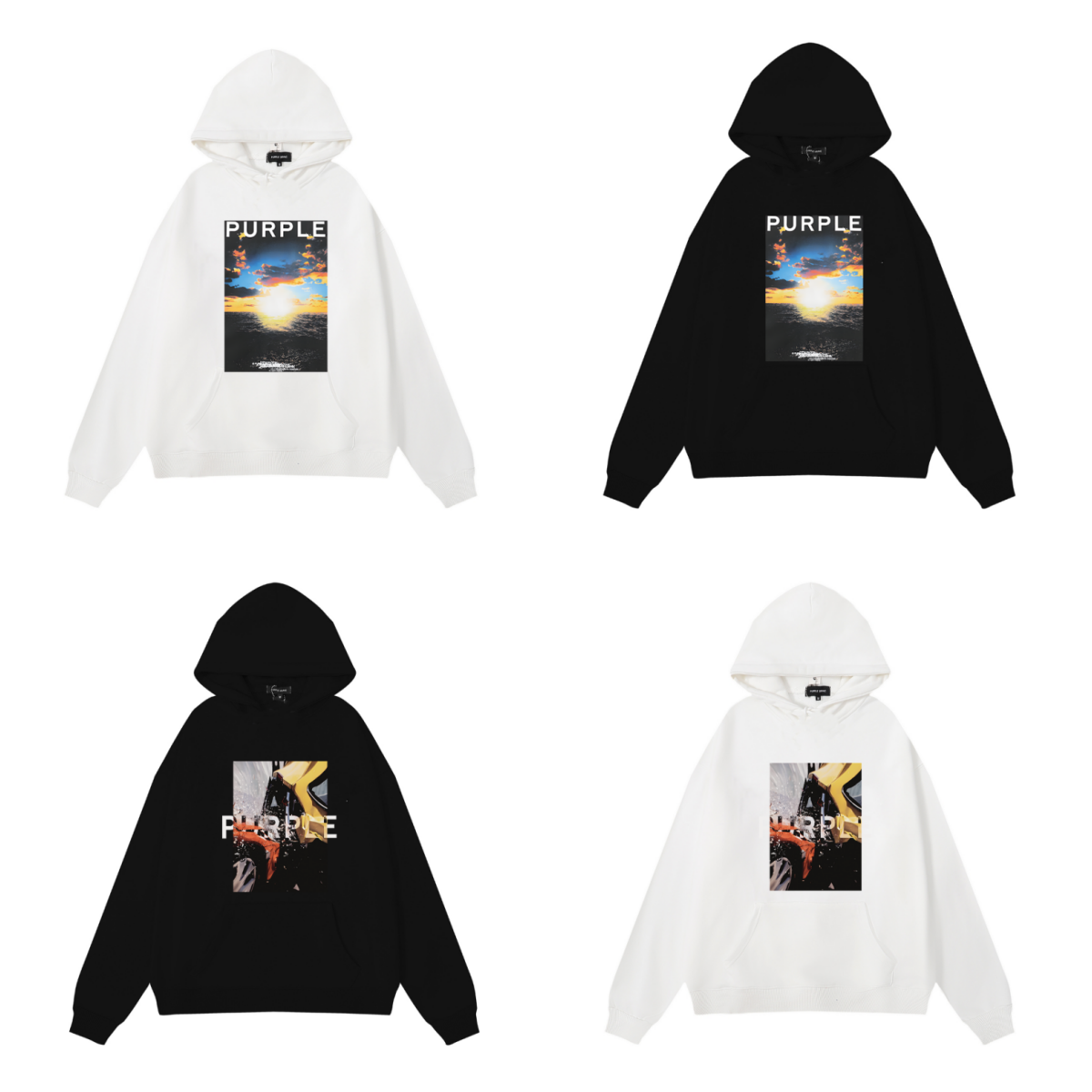 パープルの新作フーディー 982