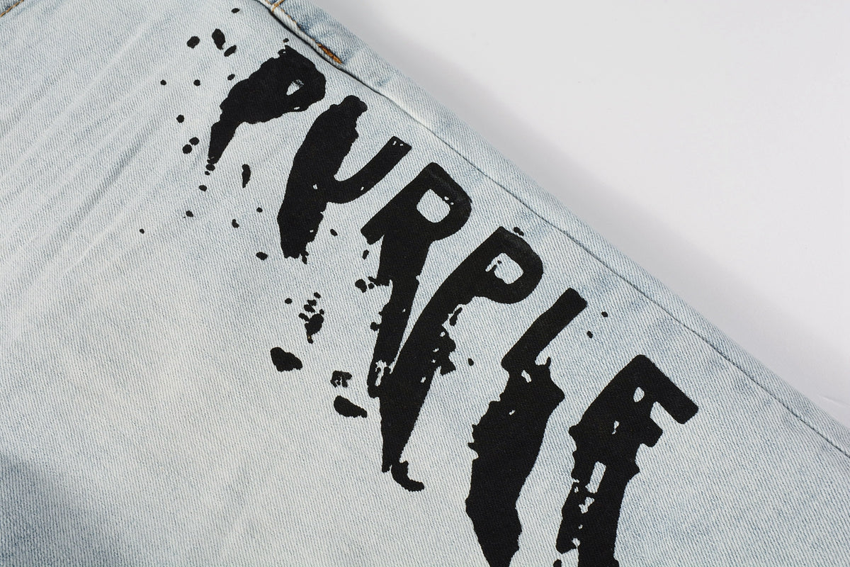 PURPLE-PURPLE ショートパンツ 5048