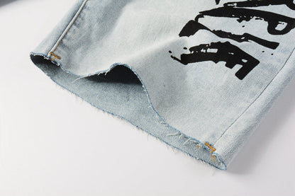 PURPLE-PURPLE ショートパンツ 5048