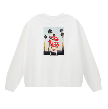 紫 メンズ長袖Tシャツスウェット 1150