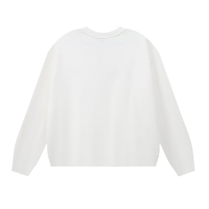 メンズ長袖Tシャツ/スウェットシャツ (紫) 1142