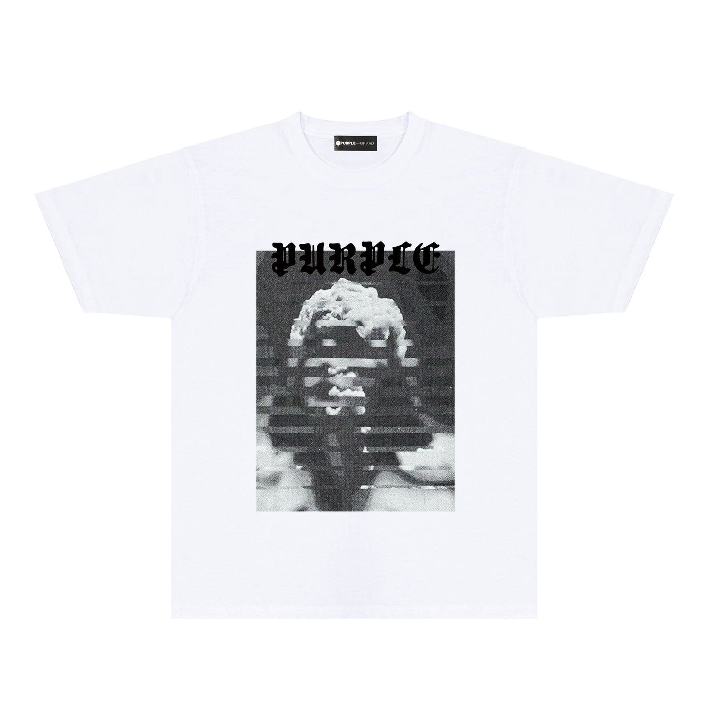 紫色の新しいTシャツ PUR120#