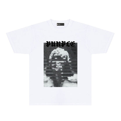 紫色の新しいTシャツ PUR120#