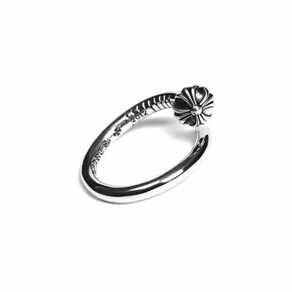 Chrome-Hearts NAIL RING – CROSSBALL -56