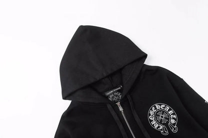 Chrome Hearts Zip Up Hoodie 8515